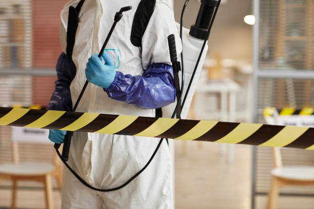 Professional Infectious Disease Decontamination technician working in Hamilton, MI